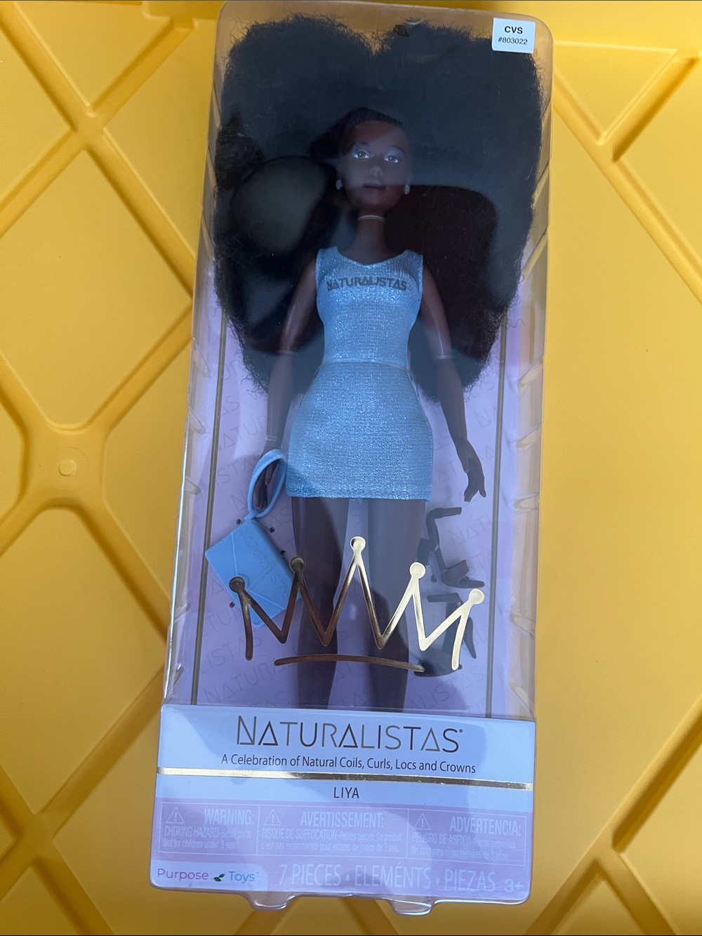 Liya Doll in Light Blue Dress - Kids Toys Dolls & Accessories